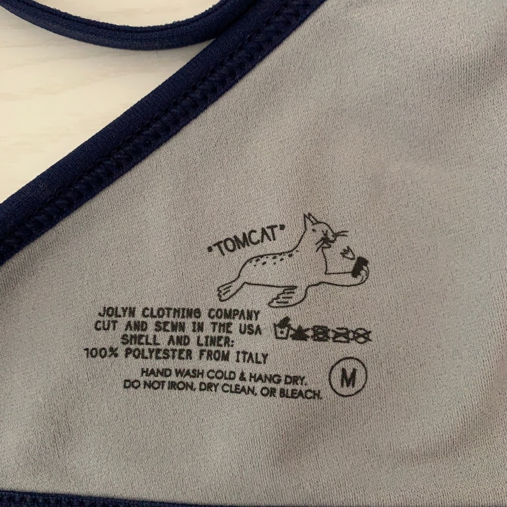 Jolyn tomcat bikini tieback top